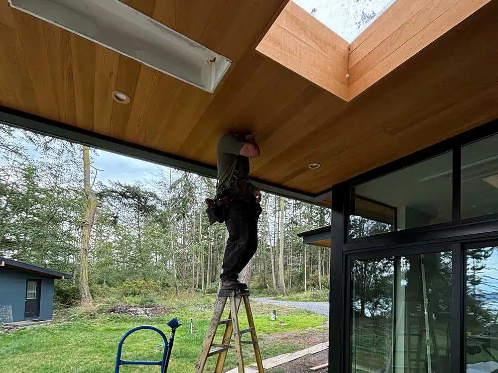 Residential Electrician in Lopez Island